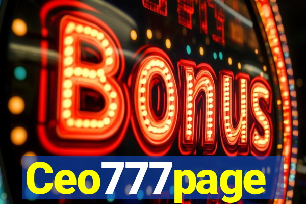 Ceo777page